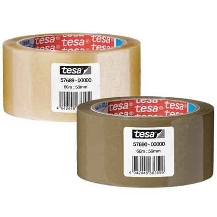 Nastro Imballo Silenzioso Mm 50 x 66 m Tesa Trasparente 36 Pezzi - 2
