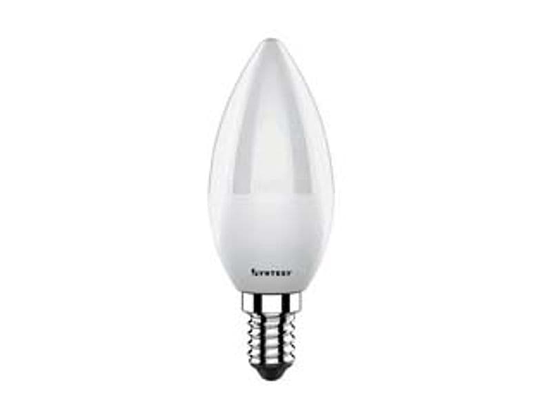 Lampada LED Oliva Opale E14 49 W E14 2700 °k Calda 470 Lm Cl. En.f 10 Pezzi – Syntesy