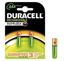 Pila Ricaricabile Ministilo (aaa) Duracell - 2