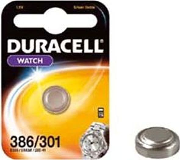 Pila Specialistica a Pastiglia All'Ossido D'Argento (386 301) 10 Blister – Duracell