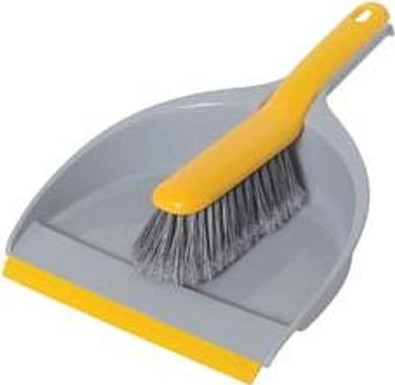 Paletta Immondizia Polvere + Spazzola 21 cm Apex 12 Pezzi - 2