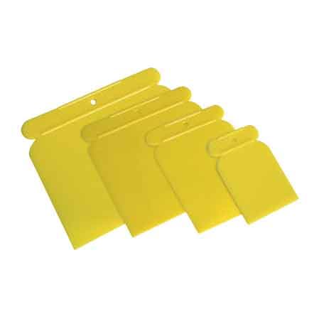 Set Spatole in Plastica Conf 4 Pezzi - 2