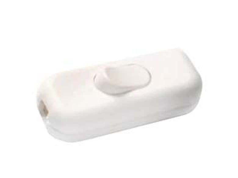 Interruttore Passafilo Unipolare Bianco 10 Pezzi