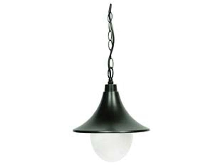 Lanterna con Catena Modello Parigi 100 W IP44 Ø 245 mm MMX1140H. Nero - 2
