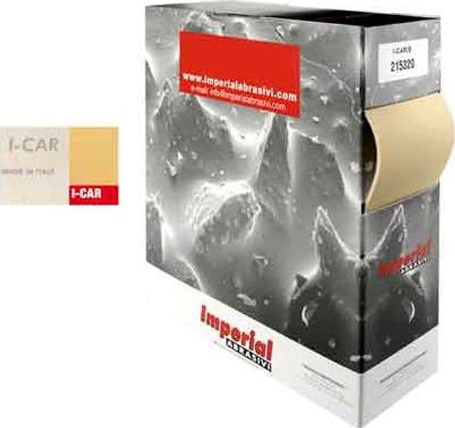 Carta Abrasiva con Spugna i Car Grana 320 Imperial Abrasivi Mm 115 x 25 m - 2