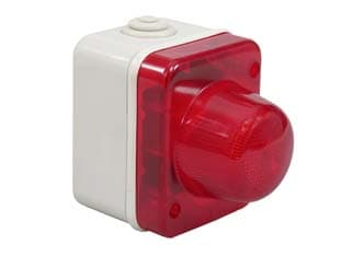 Segnalatore Statico a Parete Rosso 64 MMX60X80H. (1580.R) Marlanvil - 2