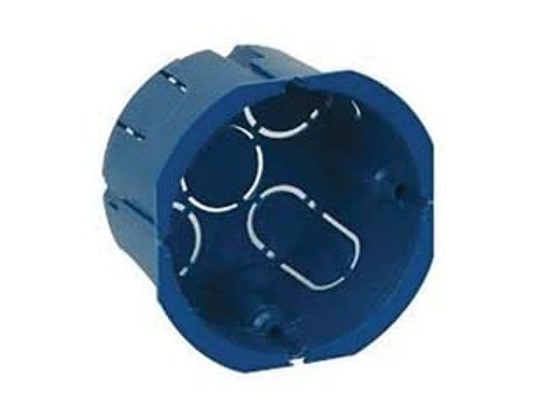 Scatola da Incasso Tonda Senza Coperchio 1/2 Posti Ø 65 mm 25 Pezzi - 2