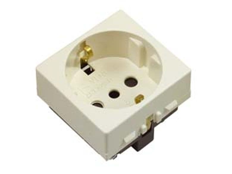 Presa Sicurezza Schuko P30 Venus 2 Poli+terra 16A Schuko P30 C 3 Pezzi – Marlanvil