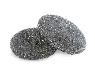 Paglietta in Acciaio Zincato 40 g 25 Pezzi - 2