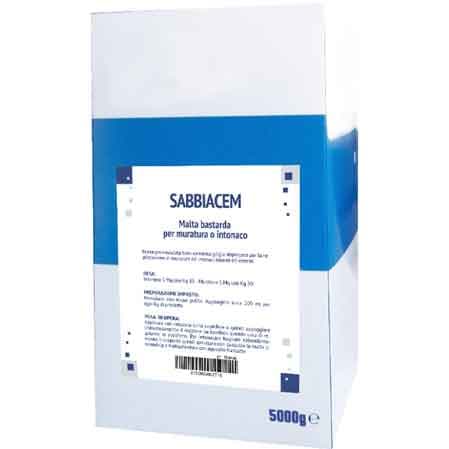 Sabbiacem 5 kg 4 Pezzi - 2