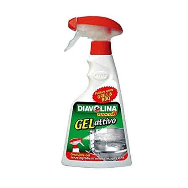 Pulitore per Griglie e Barbecue Gel Attivo Diavolina 500 ml - 2