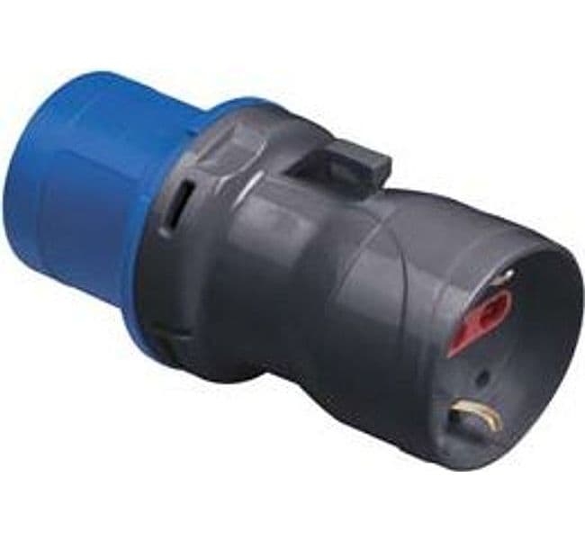 Adattatore Industriale C Spina Cee e Presa Schuko 10 16A Bipasso 2 Pezzi - 2