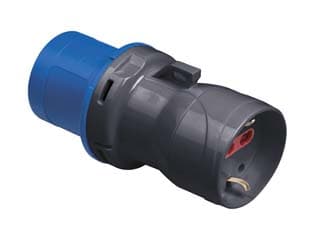 Adattatore Industriale C Spina Cee e Presa Schuko 10 16A Bipasso 2 Pezzi - 2