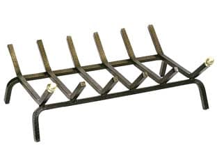 Brucialegna Rettangolare a 6 Barre per Camino 46 CMX35X16H. (622) Mille - 2