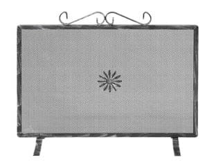 Parascintille Rettangolare con Decoro per Camino 70 CMX50H - 2