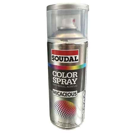 Bomboletta Spray Ferromicaceo Soudal 400 ml Grafite Ferro 6 Pezzi - 2