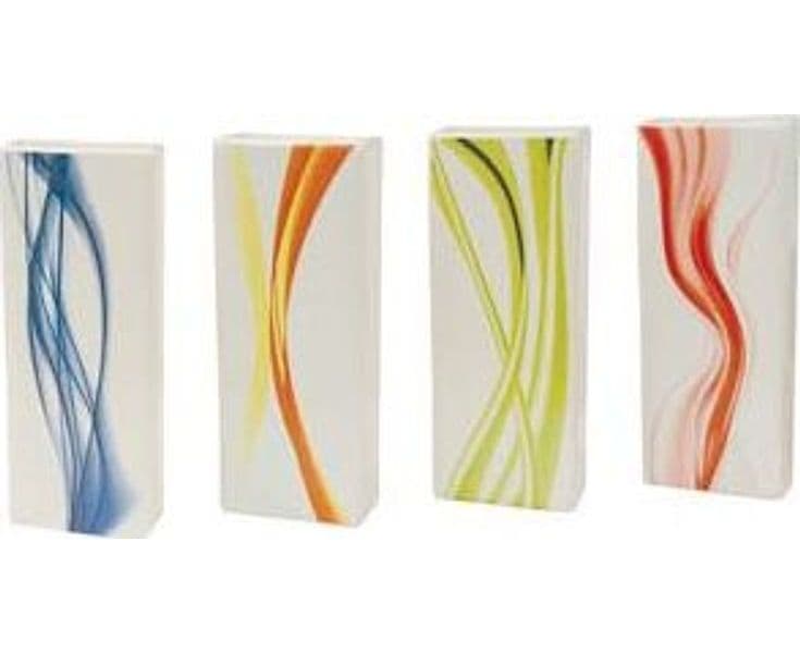 Umidificatore Ceramica Rettangolare con Decoro Floreale 75 12 Cod 284707 - 2