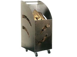 Portalegna in Acciaio con Ruote Smontabili 32 CMX42X80H. (601) Mille - 2