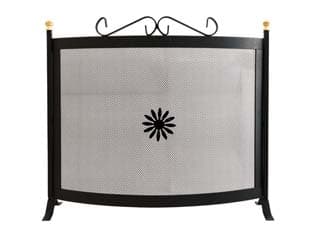 Parascintille Curvo con Decoro per Camino 60 CMX65H - 2