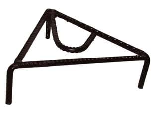 Treppiedi Triangolare per Camino 25 cm - 2