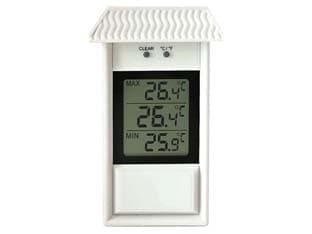Termometro Plastica Min Max Digitale Bianco 150 MMX80 Molletherm - 2