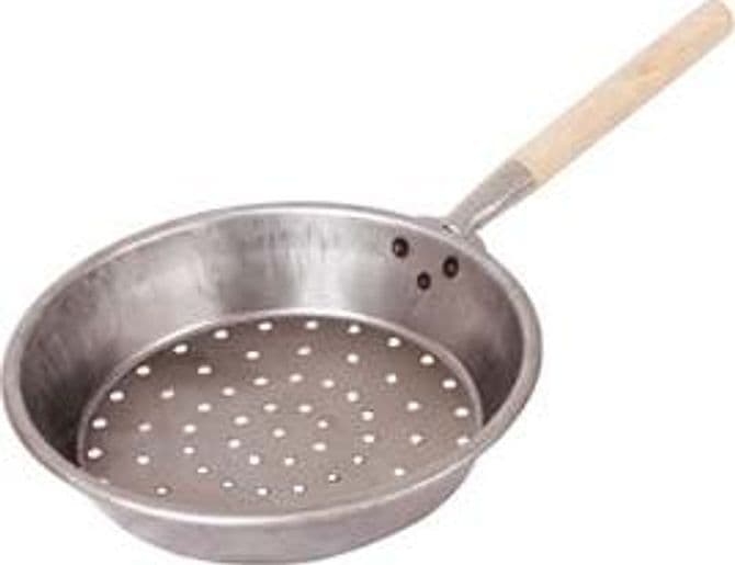 Padella per Castagne con Manico in Legno Ø 26 mm cm 5 Pezzi - 2