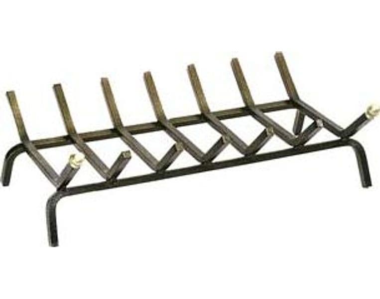 Brucialegna Rettangolare a 7 Barre 55 CMX35X16H. (623) Mille - 2