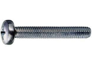 Viti per Metallo 4,8 Testa Cilindrica Interamente Filettata Ø 6 Cod 40952 - 2