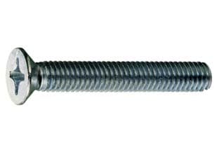 Viti per Metallo 4,8 Testa Svasata Piana Ø 3 mm MMX50 Ambrovit 500 Pezzi - 2