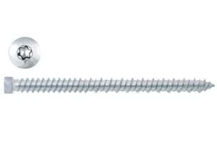 Viti per Calcestruzzo Testa Cilindrica Torx Zincata Bianca Ø 7,5 Cod 267953 - 2