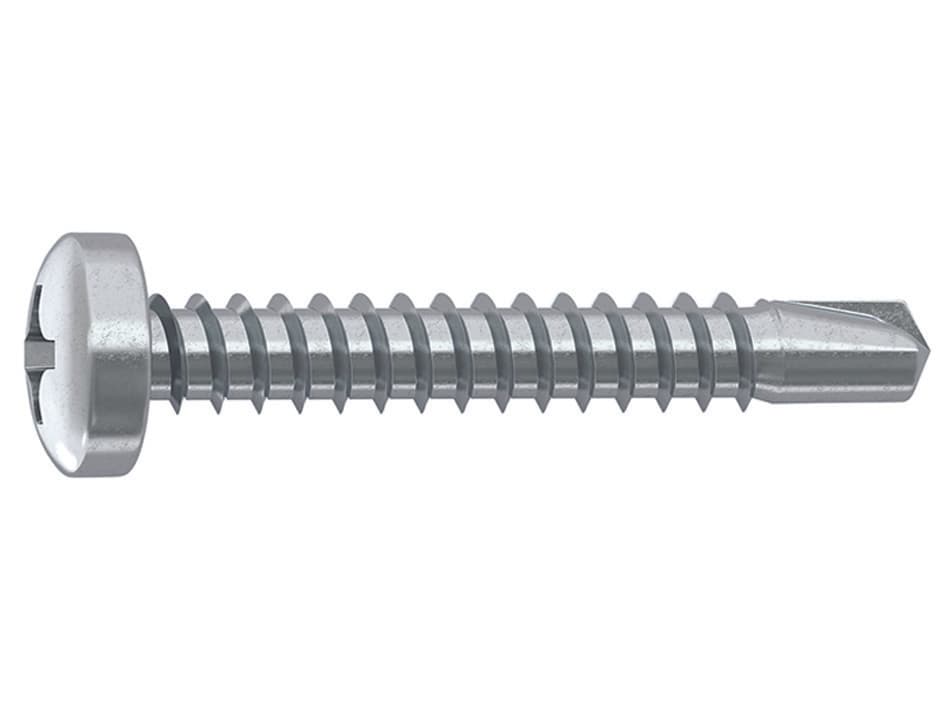 Vite Autoperforante Tc Cava PH in Acciaio Zincato Bianco Ø 3,5 Cod 439756 - 2