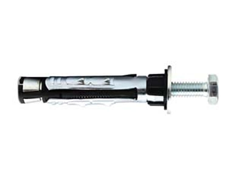 Tassello in Acciaio e Nylon con Vite 8,8 Te Trider B Ø 12 x 58 50 Pezzi – Elematic