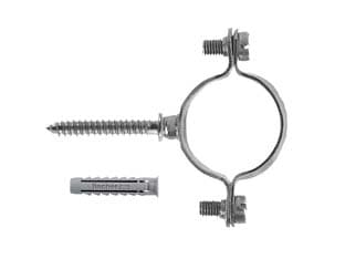 Collarini in Acciaio Zincato Czv Ø 26 mm 1 Busta Fischer - 2