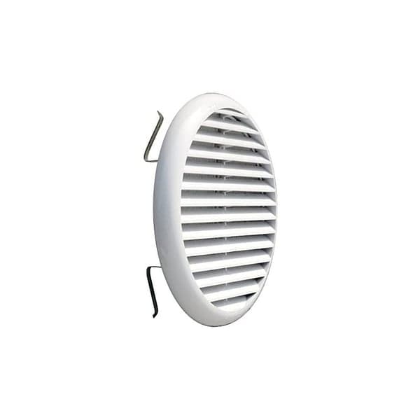 Griglia di Aerazione Universale Eco Ø80?125 mm in Polistirolo Bianco - 2