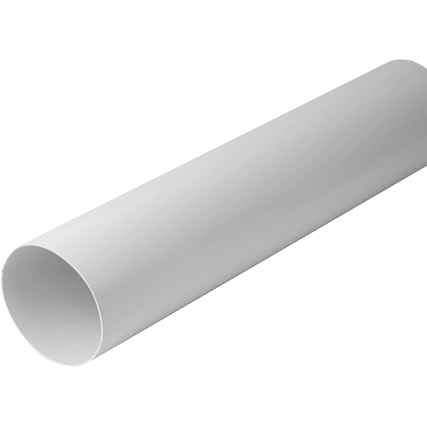 Tubo Tondo per Ventilazione Ø 100 mm Pes Barra 1 m - 2