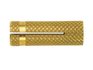 Tassello in Ottone Po m Ø 12 mm Ma Tassello Ø 15 mm MMX40 Fischer 100 Pezzi - 2