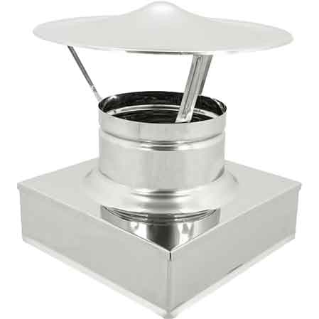 Fumaiolo Quadro a Cappello Cinese 270 x 270 mm - 2