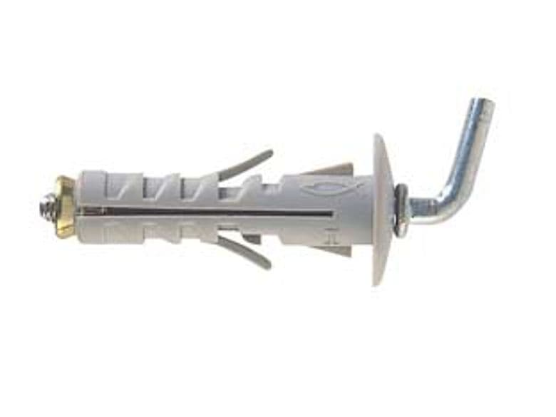 Tassello in Nylon con Gancio Corto Sb 9 8 Ø 9 mm MMX40 Gancio 10 100 Pezzi – Fischer