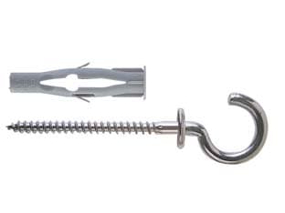 Tassello in Nylon Occhiolo Aperto Fu R Ø 8 mm MMX50 Occhiolo 4,5 25 Pezzi - 2