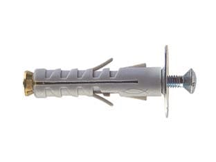 Tassello in Nylon con Vite Sb 9 4 Ø 9 mm MMX40 Vite T.s.c. Taglio 100 Pezzi - 2