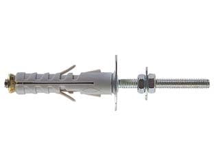 Tassello in Nylon con Vite Doppia Sb 9 5 Ø 9 mm MMX40 Vite Ø 4 mm 50 Pezzi - 2