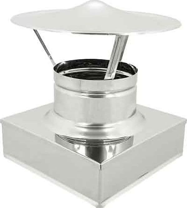 Fumaiolo Quadro a Cappello Cinese 420 x 420 mm - 2