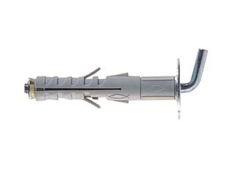 Tassello in Nylon Prolungato con Gancio Corto Sb 9 L8 Ø 9 mm 100 Pezzi – Fischer