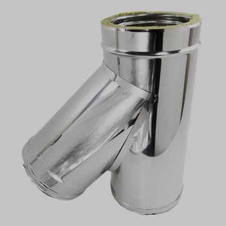 Raccordo Braga Doppia Parete Ø 250 x 300 mm - 2