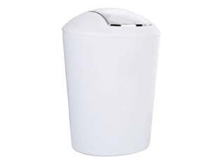 Pattumiera Bagno in PP 197 MMX197X285 Bianco Aglaia 4 Pezzi - 2