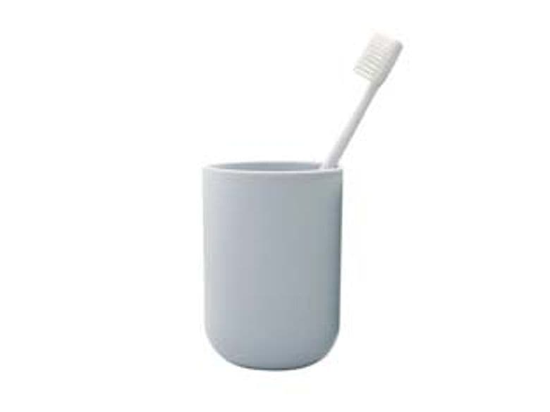 Bicchiere Bagno in PP 73 MMX73X102 Bianco Aglaia 4 Pezzi - 2