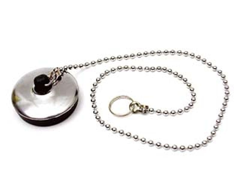 Tappo con Catena a Perline e Anello Ø 45,5 mm 25 Busta - 2