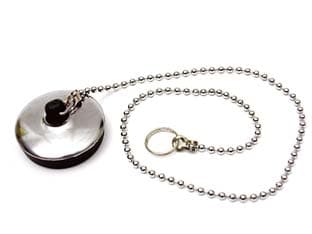 Tappo con Catena a Perline e Anello Ø 38,5 mm 10 Busta - 2