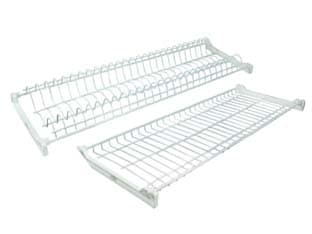 Scolapiatti Plastificato Bianco 86 cm - 2