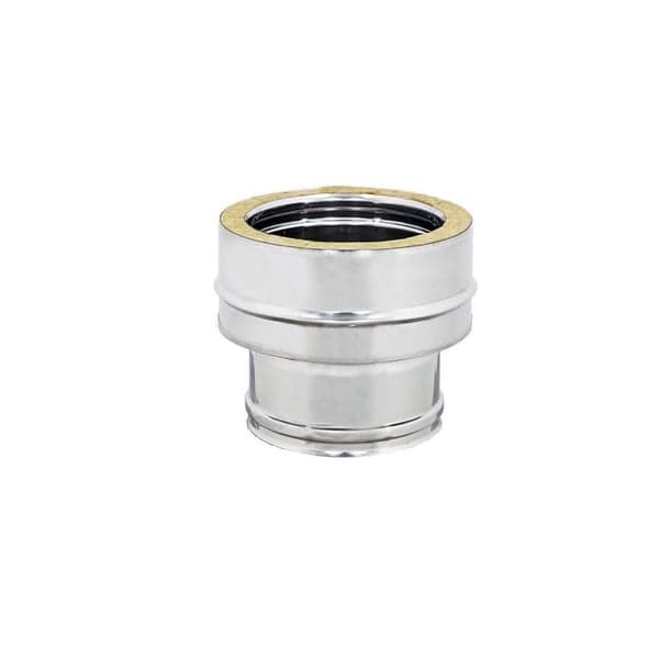Raccordo da Mono a Doppia Parete Ø M 80 F 80 x 130 mm - 2